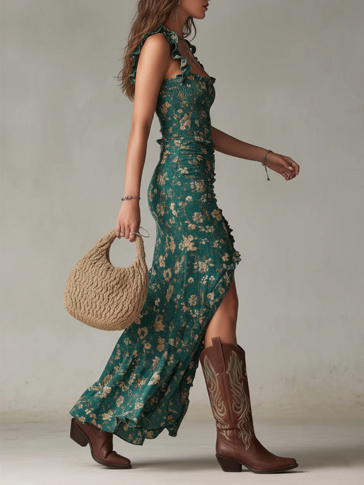 Bianca – Wild Charm Boho Bloemenjurk