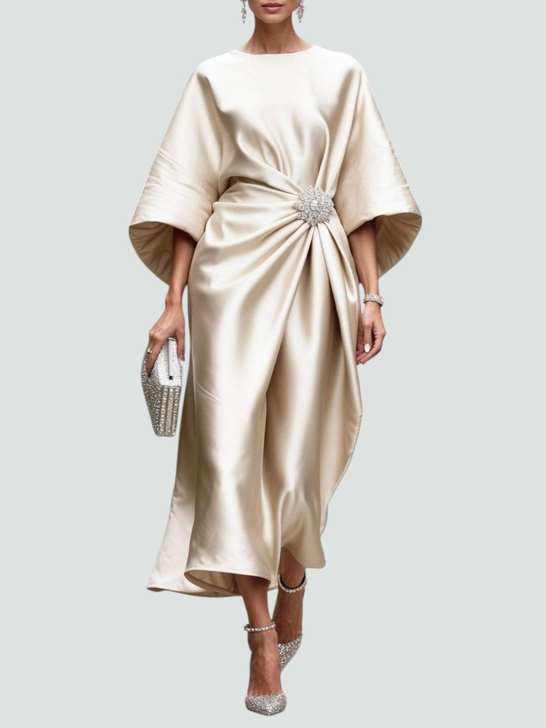 Jade Long Evening Dress