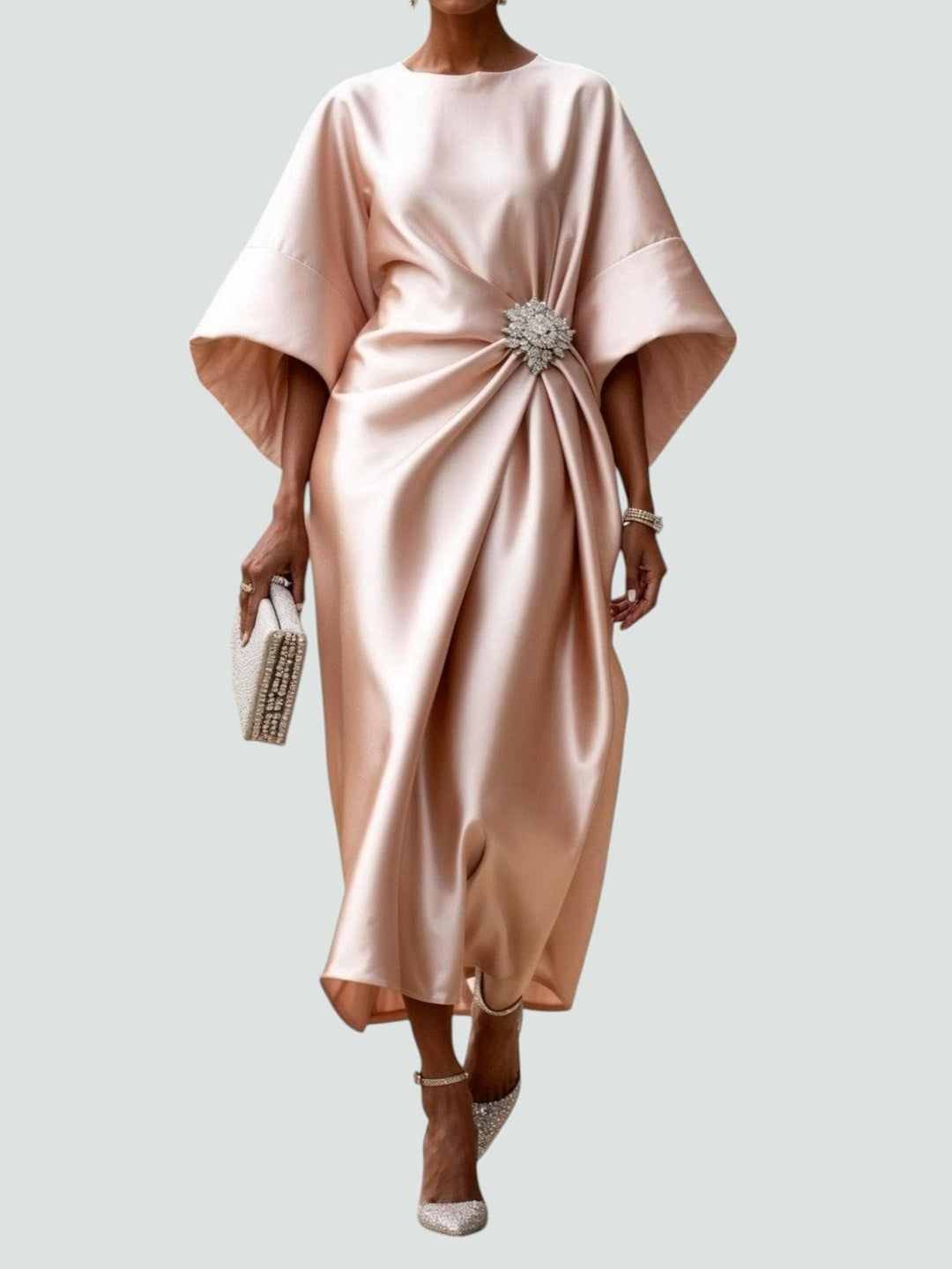 Jade Long Evening Dress