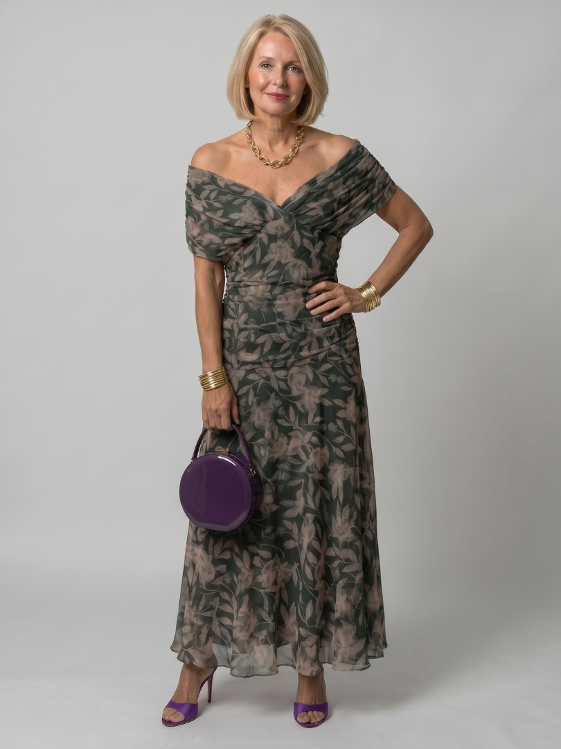 Riley Flow Midi Dress
