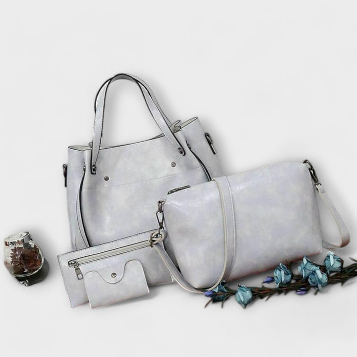 Lily - 4-Piece Vintage Bag Set