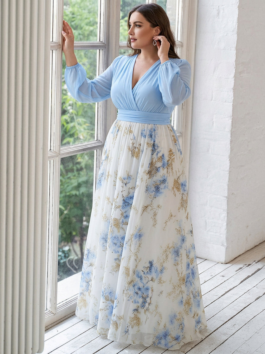 Harper | Beautiful Maxi Dress with Floral Print