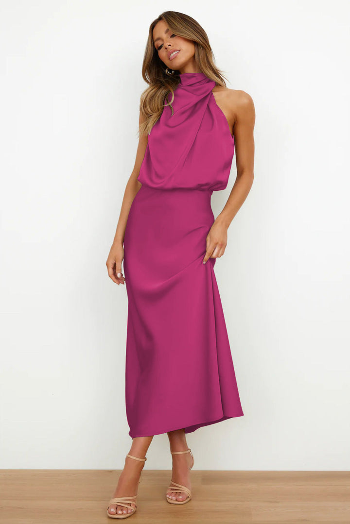 Stephanie Sahara Draped Dress