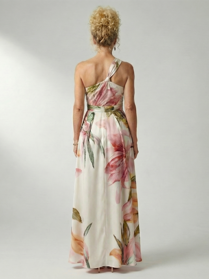 Isabella Light Floral Maxi Dress