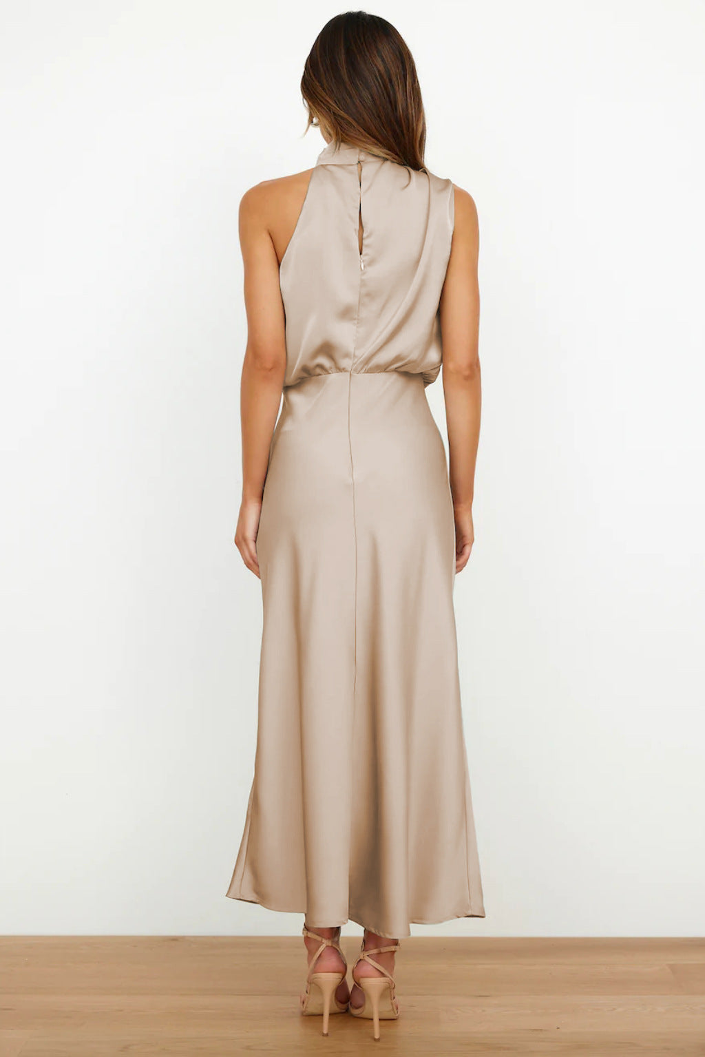 Stephanie Sahara Draped Dress