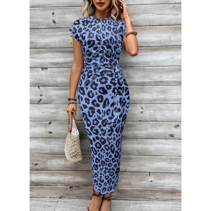 FELICIATIT - Chic Bodycon Dress with Crew