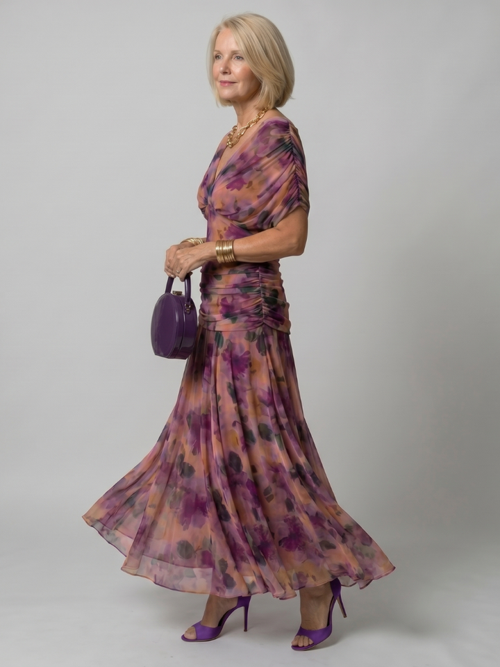 Riley Flow Midi Dress