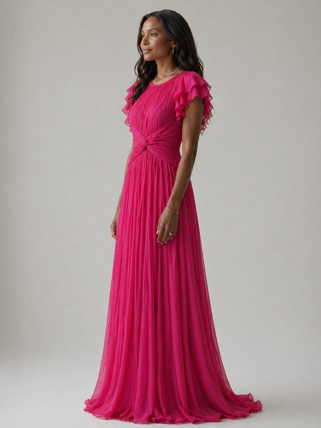 Ivy & Grace™ | Pleated Evening Dress