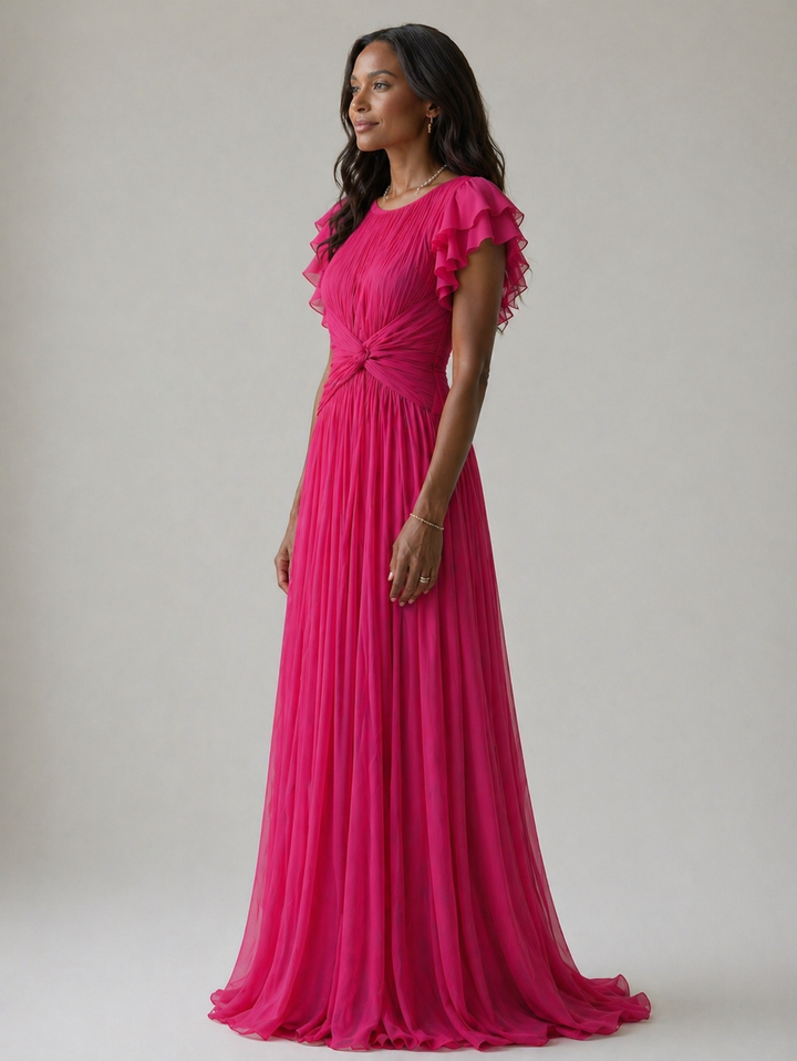 Ivy & Grace™ | Pleated Evening Dress
