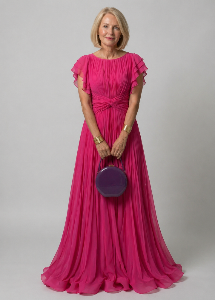 Ivy & Grace™ | Pleated Evening Dress