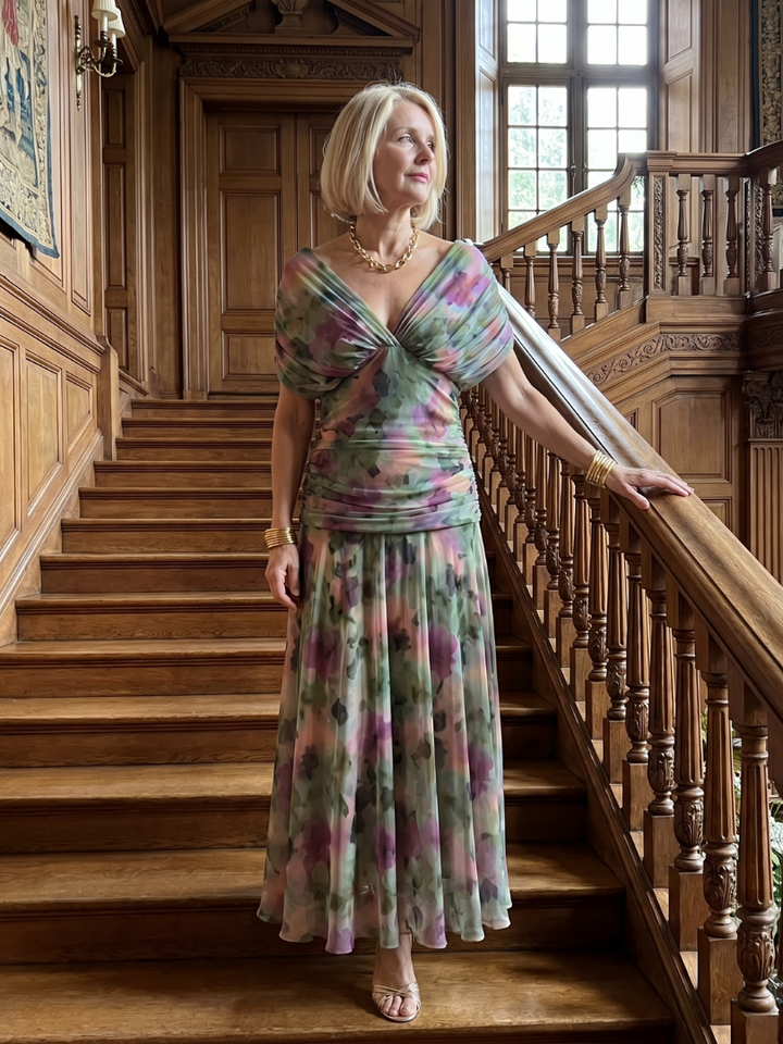 Riley Flow Midi Dress