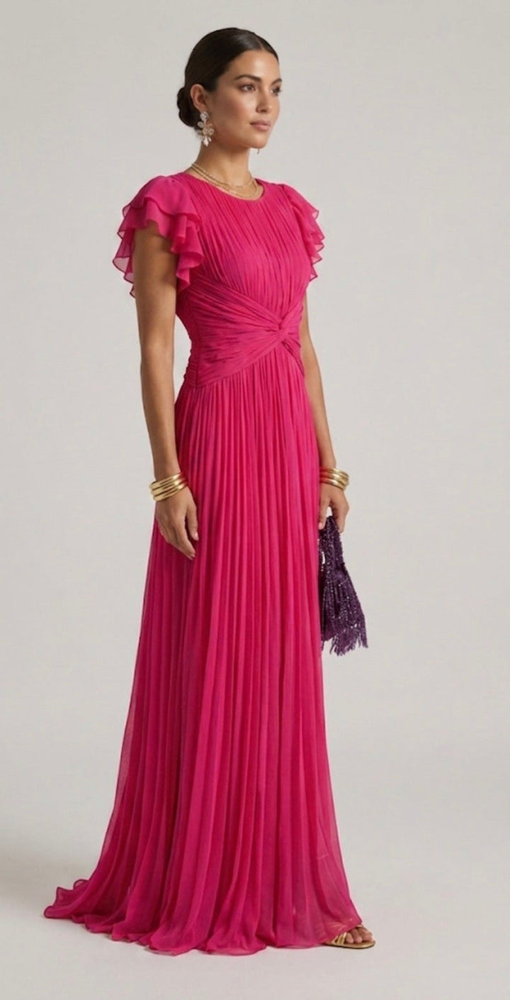 Ivy & Grace™ | Pleated Evening Dress