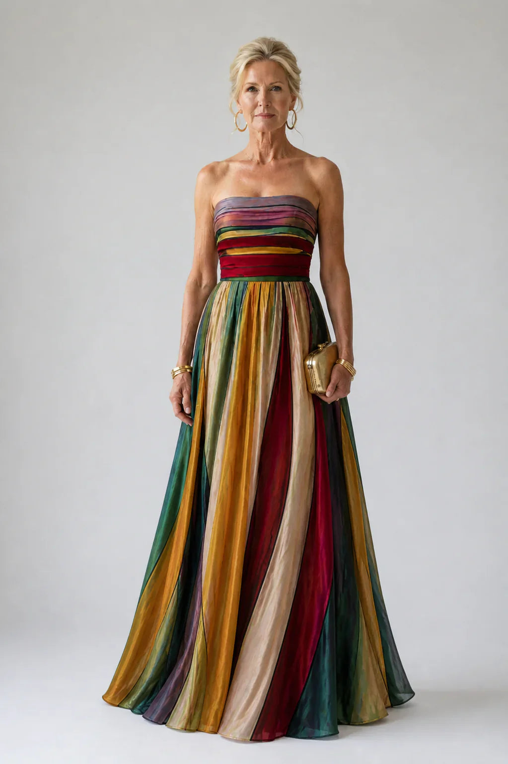 Stella Effortless Strapless A-Line Dress