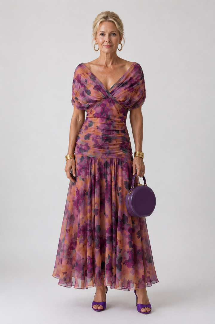 Riley Flow Midi Dress