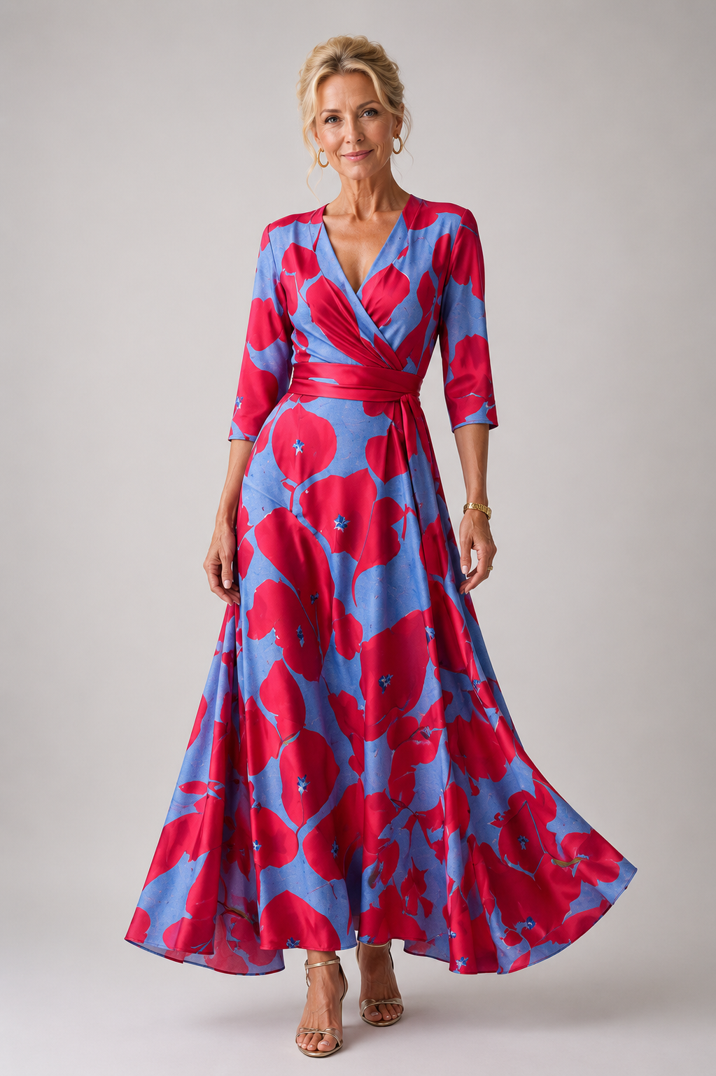 Danielle Comfortable dress for every day with V-neck