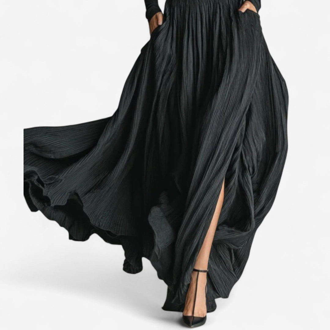 Violet - High-Waisted Maxi Dress