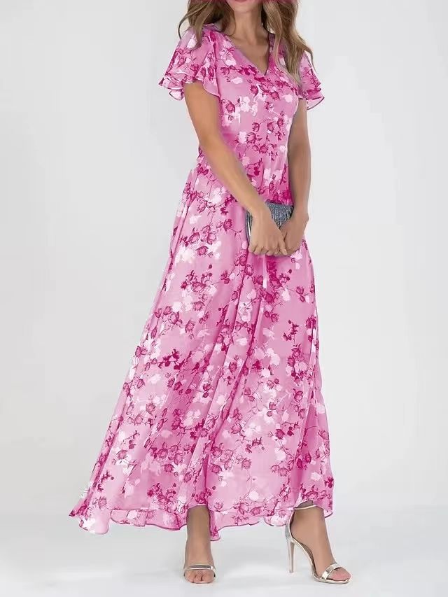 BRENDA™ – Flowing Floral Maxi Dress