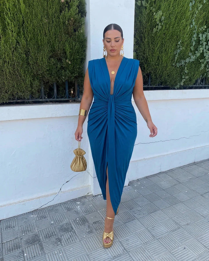 Lily | Elegant Pleated Dress