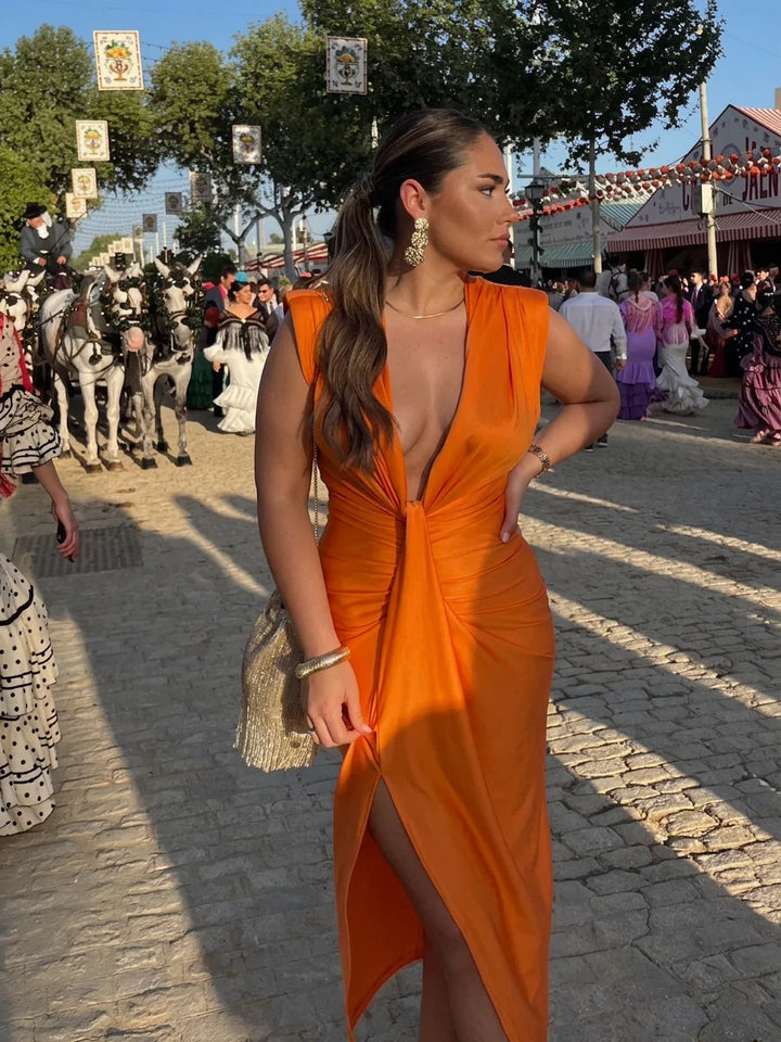 Lily | Elegant Pleated Dress