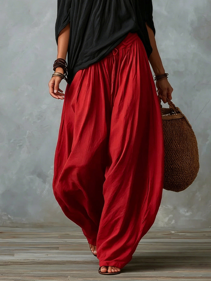 Sofia Off-Shoulder Top & Lantaarnbroek Set