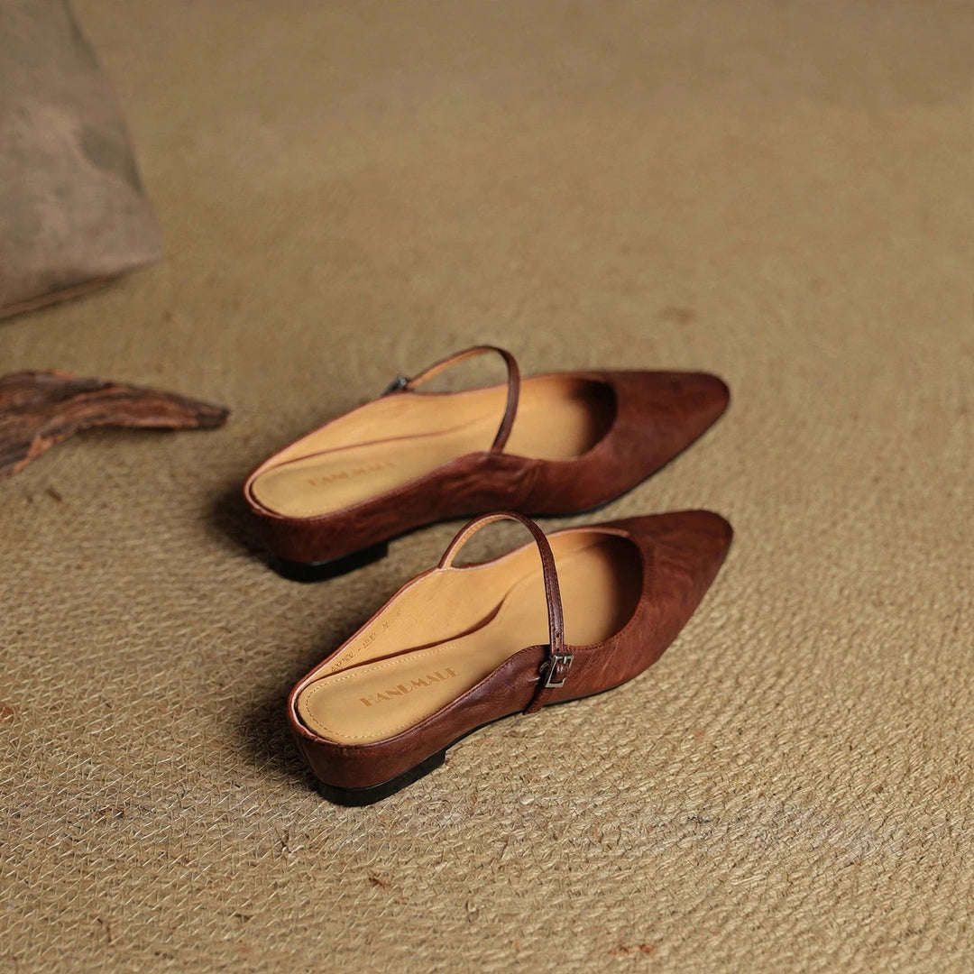 Orella Genuine Leather Mules