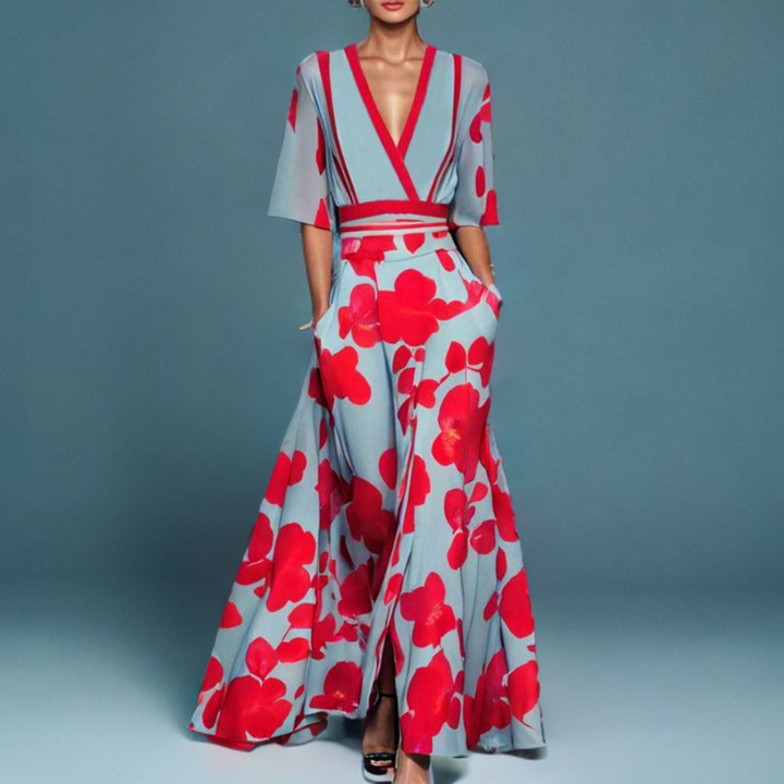 Naomi Elegant Viscose Dress