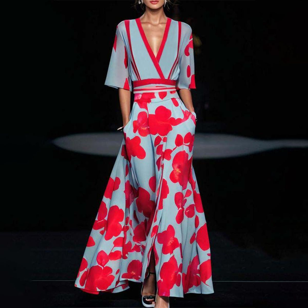 Naomi Elegant Viscose Dress