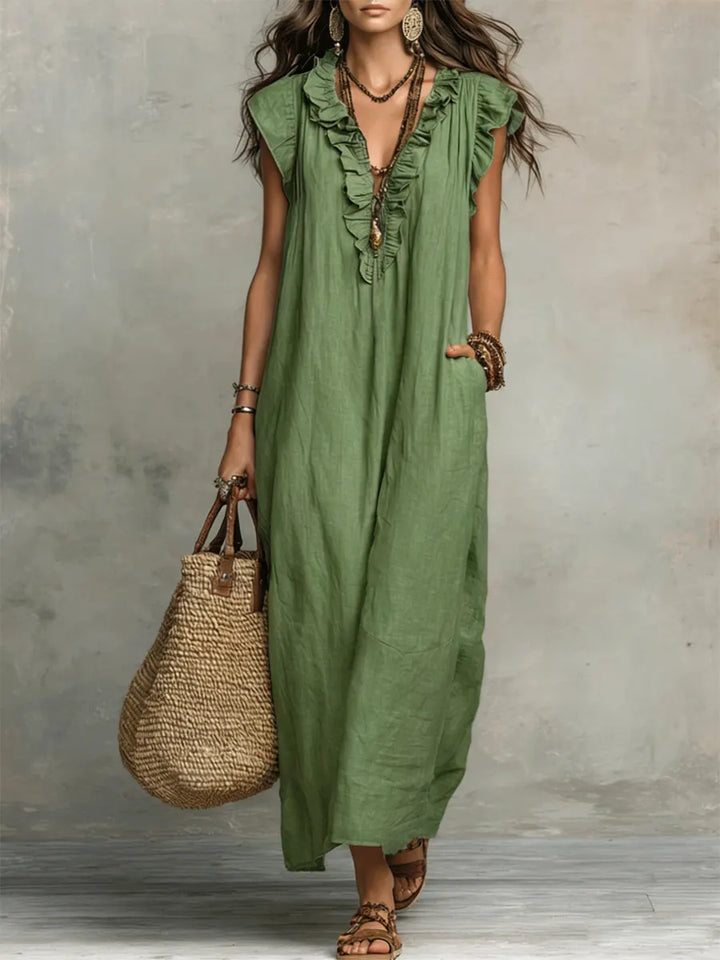 CECILIA | ELEGANT SUMMER MAXI DRESS