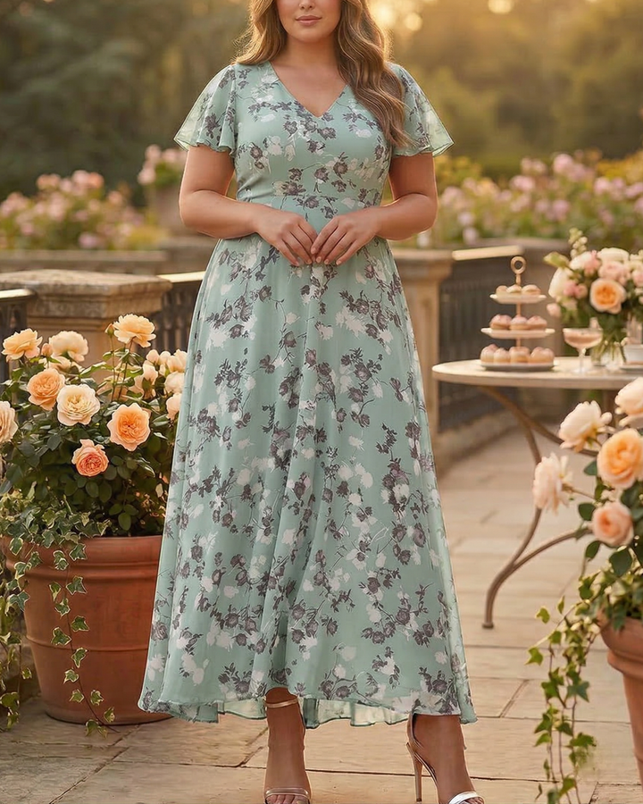 Aurelia | Glamorous dress that covers the belly