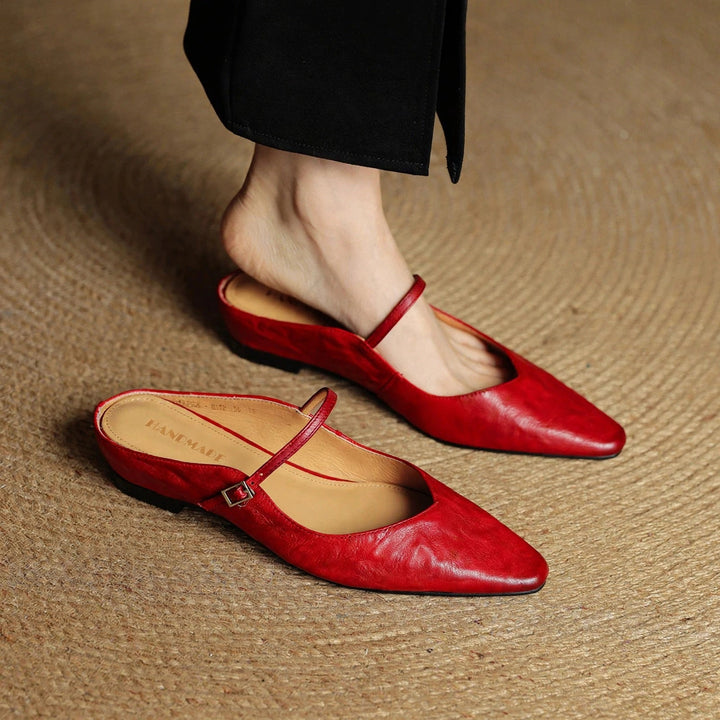 Orella Genuine Leather Mules