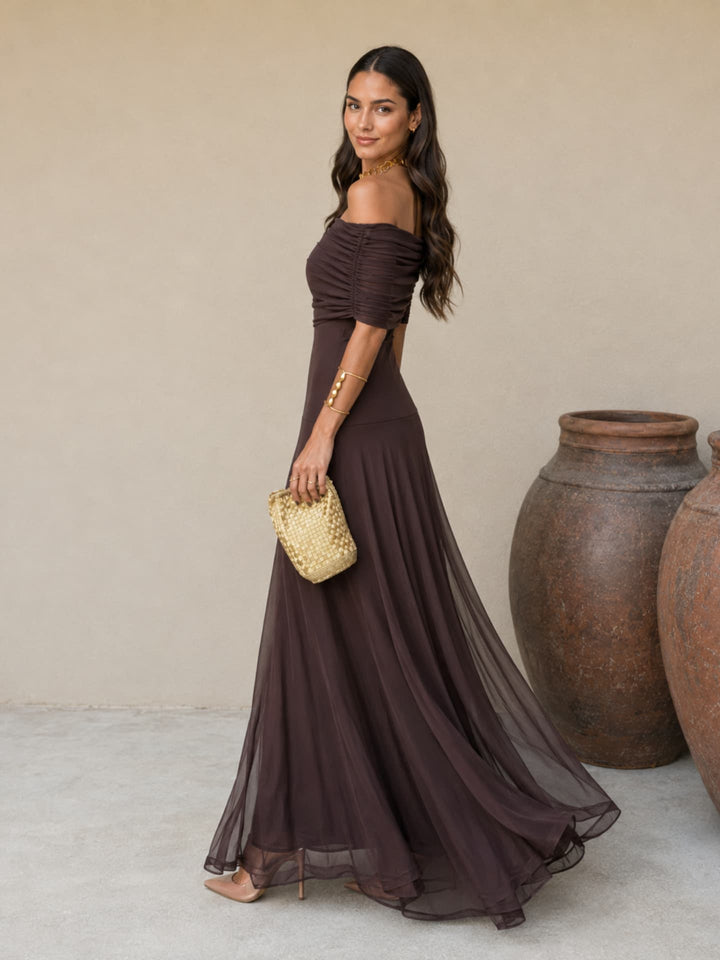 Adriana™ | Toledo-Style Dress in Brown