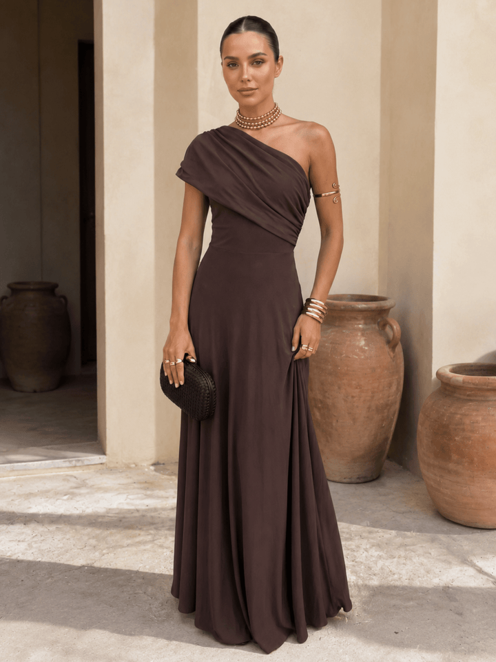 Adriana™ | Toledo-Style Dress in Brown