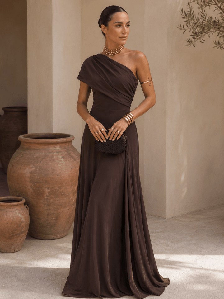 Adriana™ | Toledo-Style Dress in Brown